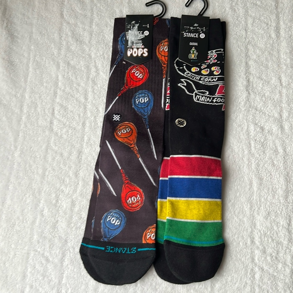 (2) Stance Men’s Crew Casual Socks